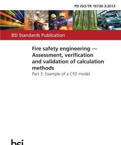 BS PD ISO/TR 16730-3:2013 pdf