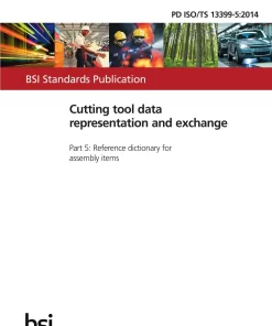 BS PD ISO/TS 13399-5:2014 pdf