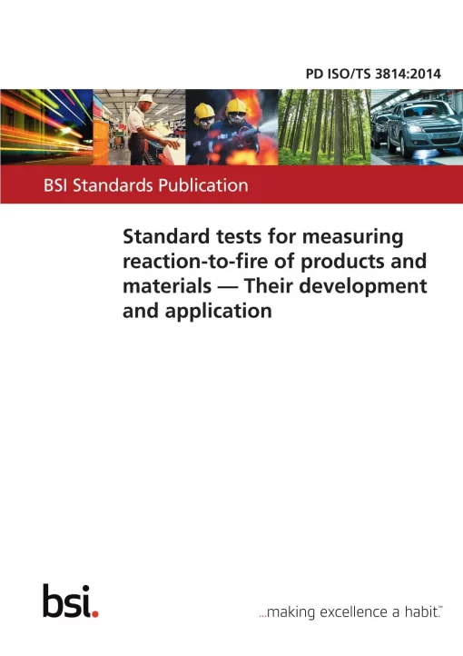 BS PD ISO/TS 3814:2014 pdf