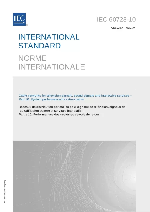 IEC 60728-10 Ed. 3.0 b:2014 pdf