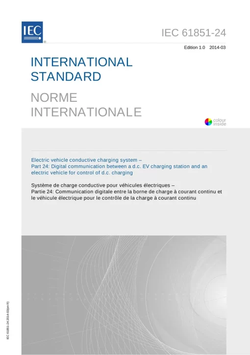 IEC 61851-24 Ed. 1.0 b:2014 pdf