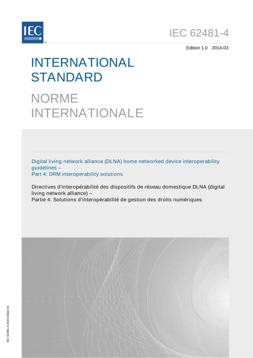 IEC 62481-4 Ed. 1.0 b:2014 pdf