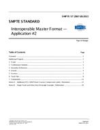 SMPTE ST 2067-20:2013 pdf