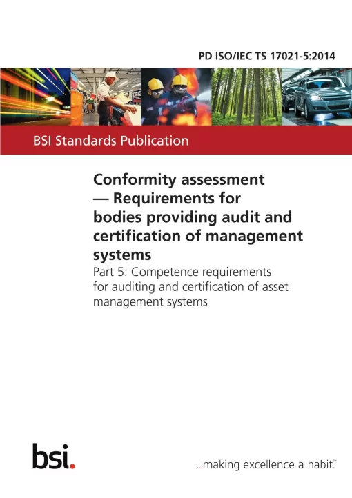 BS PD ISO/IEC TS 17021-5:2014 pdf