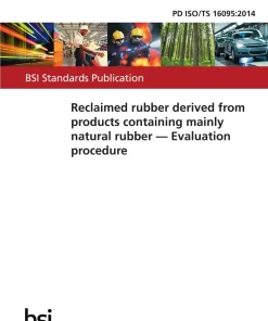 BS PD ISO/TS 16095:2014 pdf