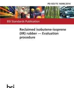 BS PD ISO/TS 16096:2014 pdf