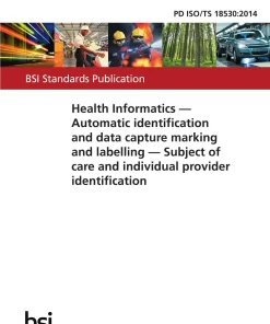 BS PD ISO/TS 18530:2014 pdf