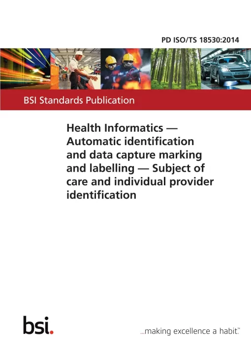 BS PD ISO/TS 18530:2014 pdf