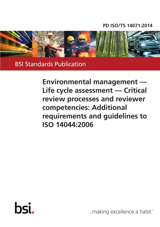 BS PD ISO/TS 14071:2014 pdf