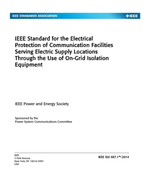 IEEE 487.1-2014 pdf