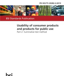 BS PD ISO/TS 210:2014 pdf