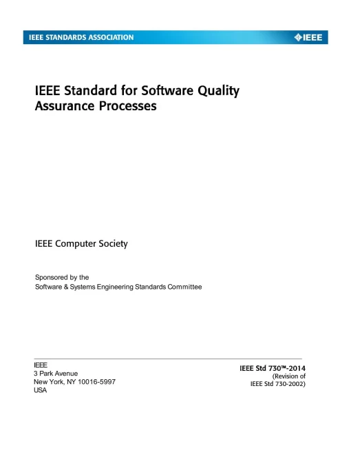 IEEE 730-2014 pdf