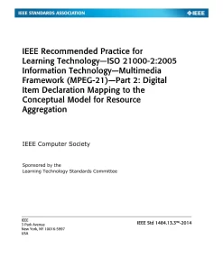 IEEE 1484.13.3-2014 pdf