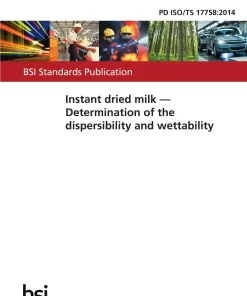 BS PD ISO/TS 17758:2014 pdf