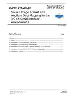 SMPTE ST 425-1:2011 Amendment 1:2014 pdf