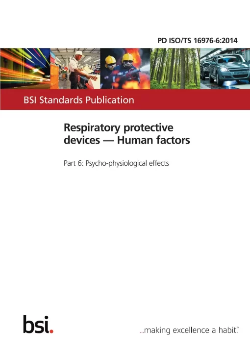 BS PD ISO/TS 16976-6:2014 pdf