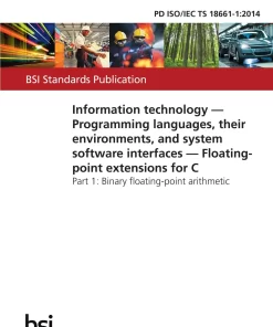 BS PD ISO/IEC TS 18661-1:2014 pdf