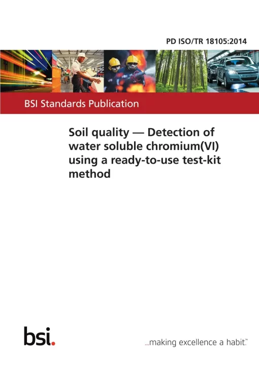 BS PD ISO/TR 18105:2014 pdf