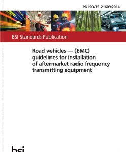 BS PD ISO/TS 21609:2014 pdf