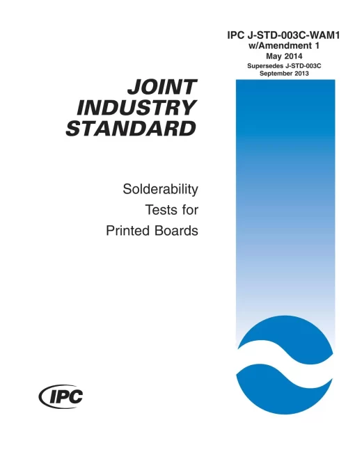 IPC J-STD-003C-WAM1 pdf