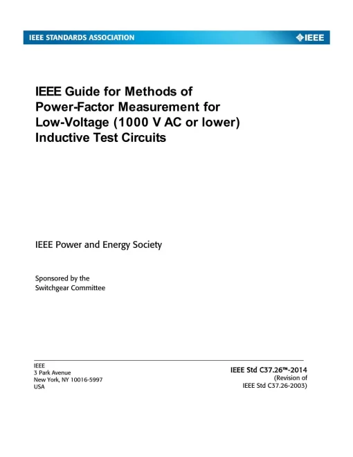 IEEE C37.26-2014 pdf