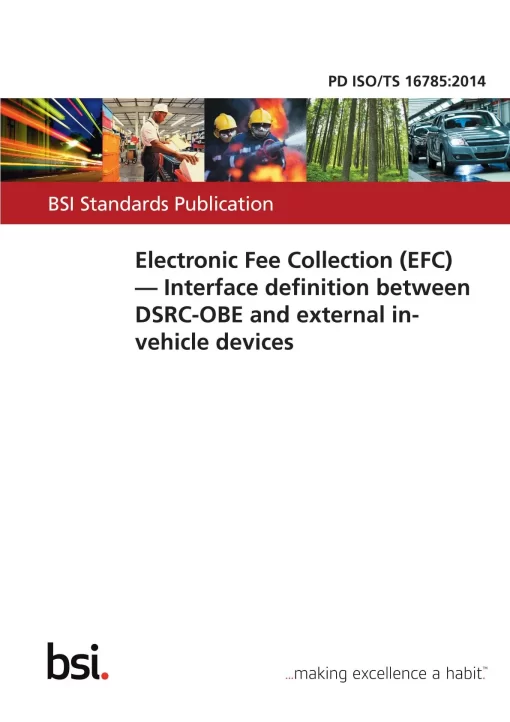 BS PD ISO/TS 16785:2014 pdf