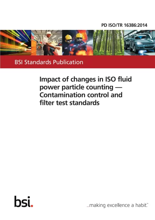 BS PD ISO/TR 16386:2014 pdf