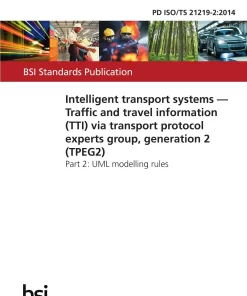 BS PD ISO/TS 21219-2:2014 pdf