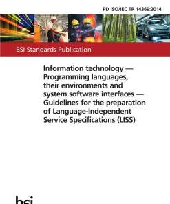 BS PD ISO/IEC TR 14369:2014 pdf