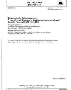 DIN CEN/TS 14416 pdf