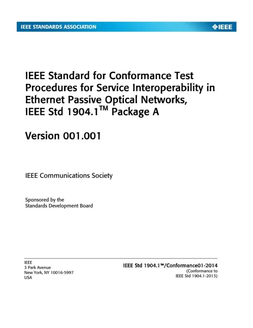 IEEE 1904.1-Conformance01-2014 pdf