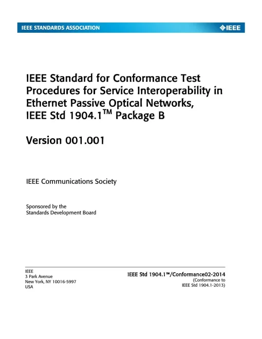 IEEE 1904.1-Conformance02-2014 pdf