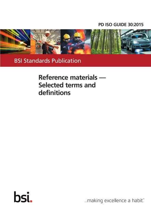 BS PD ISO GUIDE 30:2015 pdf