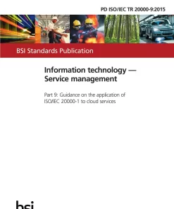 BS PD ISO/IEC TR 20000-9:2015 pdf