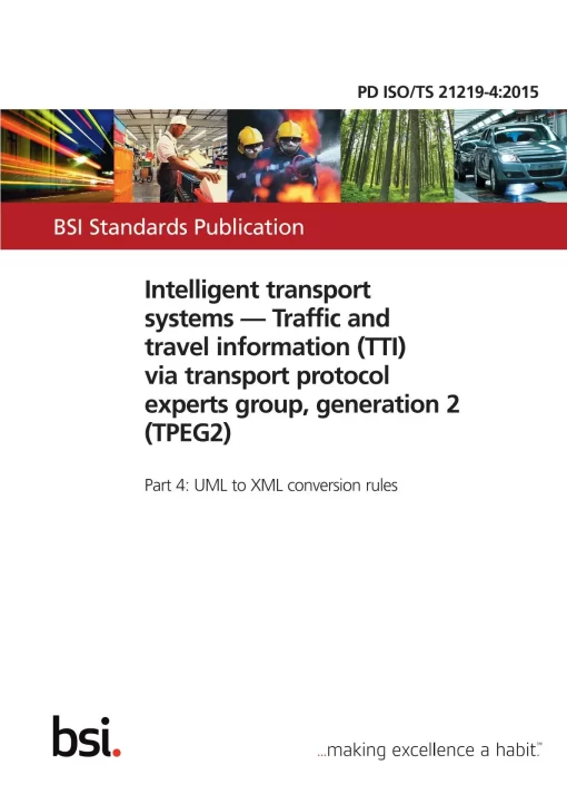 BS PD ISO/TS 21219-4:2015 pdf