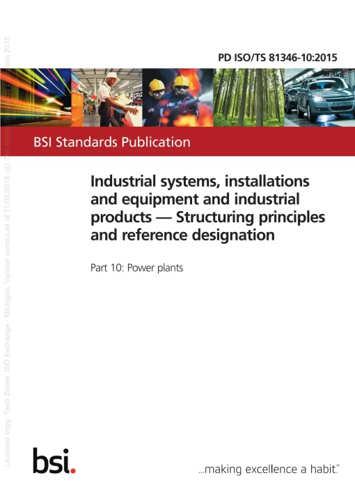 BS PD ISO/TS 81346-10:2015 pdf