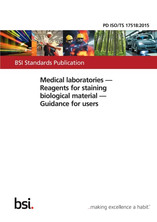 BS PD ISO/TS 17518:2015 pdf