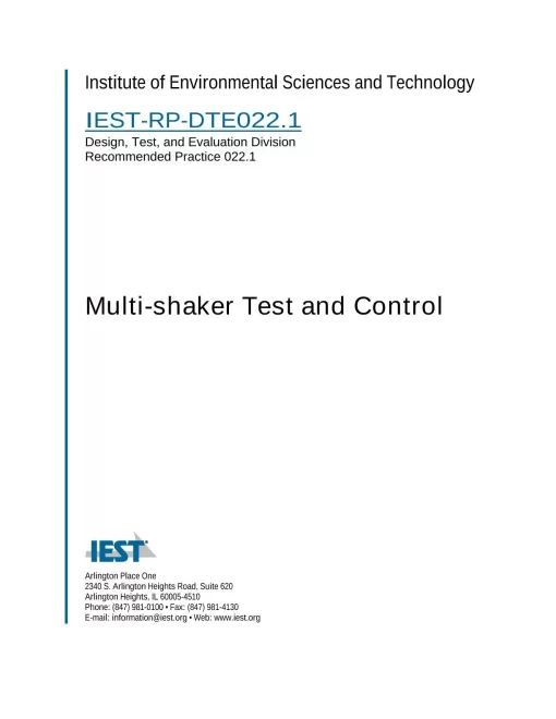 IEST RP-DTE022.1 pdf