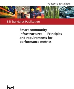 BS PD ISO/TS 37151:2015 pdf