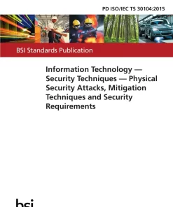 BS PD ISO/IEC TS 30104:2015 pdf