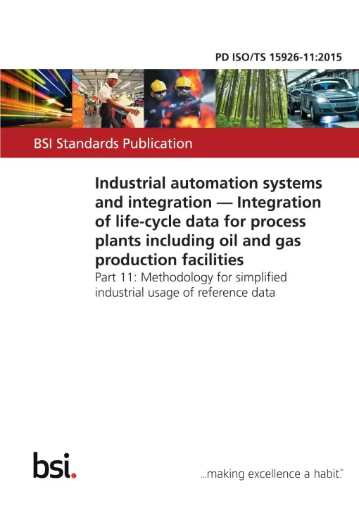 BS PD ISO/TS 15926-11:2015 pdf