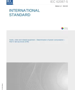 IEC 62087-5 Ed. 1.0 en:2015 pdf