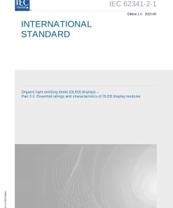 IEC 62341-2-1 Ed. 1.0 en:2015 pdf