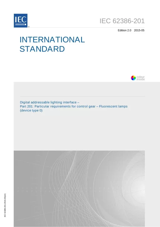 IEC 62386-201 Ed. 2.0 en:2015 pdf