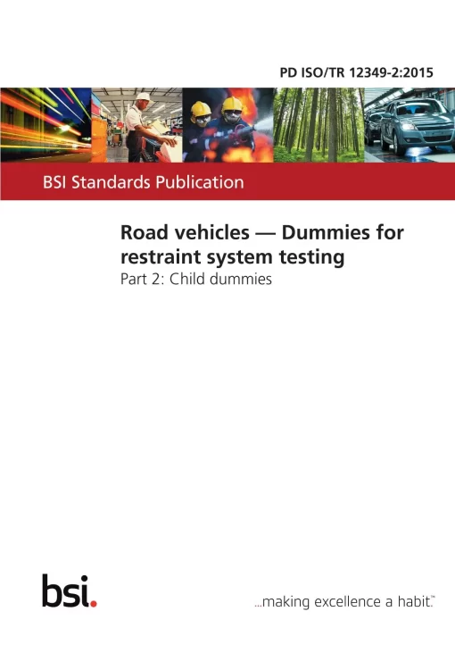 BS PD ISO/TR 12349-2:2015 pdf