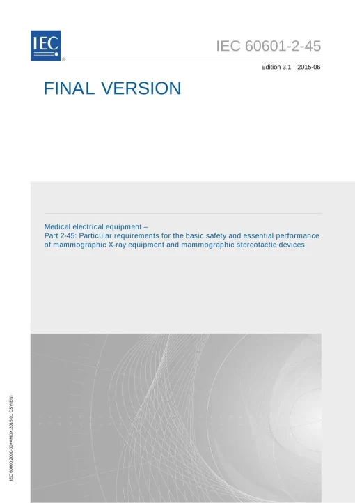 IEC 60601-2-45 Ed. 3.1 en:2015 pdf