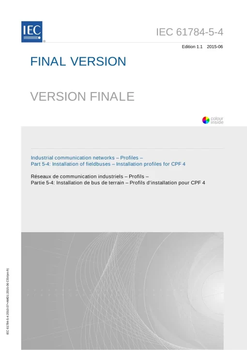 IEC 61784-5-4 Ed. 1.1 b:2015 pdf