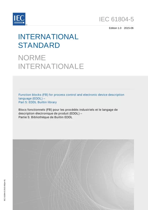 IEC 61804-5 Ed. 1.0 b:2015 pdf