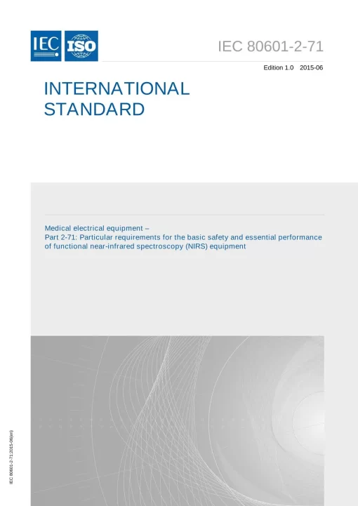 IEC 80601-2-71 Ed. 1.0 en:2015 pdf