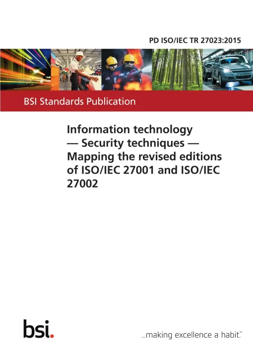 BS PD ISO/IEC TR 27023:2015 pdf